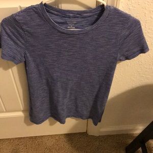 Plain blue crew neck tshirt xs